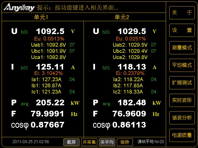 基波測(cè)量 基波測(cè)量