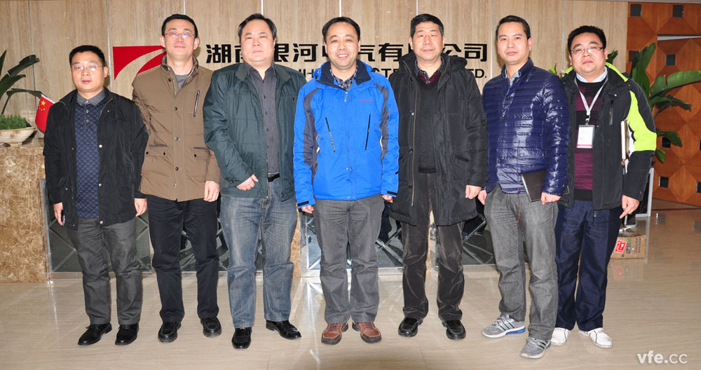 全國電磁計量技術(shù)委員會邵海明秘書長在湖南省計量檢測研究院李慶先副院長的陪同下，蒞臨銀河電氣指導(dǎo)工作