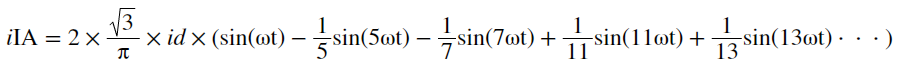 第一整流橋網(wǎng)側(cè)電流傅里葉級(jí)數(shù)展開(kāi) 第一整流橋網(wǎng)側(cè)電流傅里葉級(jí)數(shù)展開(kāi)