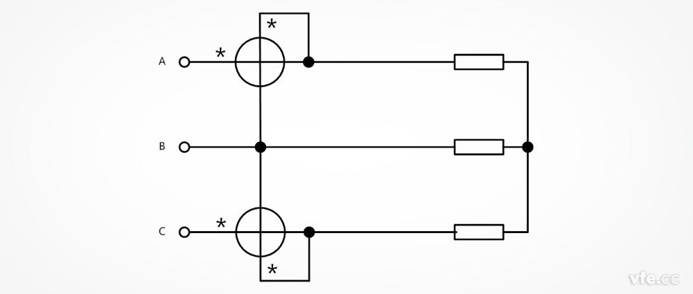 二瓦計法的測量原理 二瓦計法的測量原理