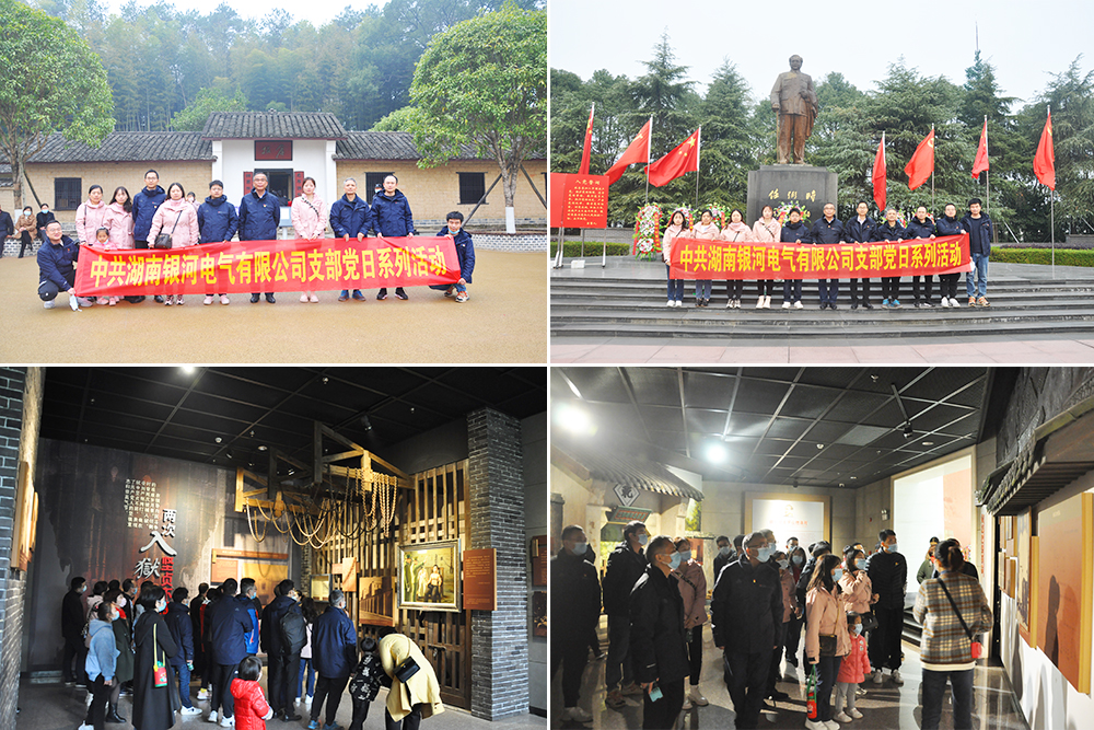 銀河電氣黨支部開(kāi)展2021年黨日系列活動(dòng)