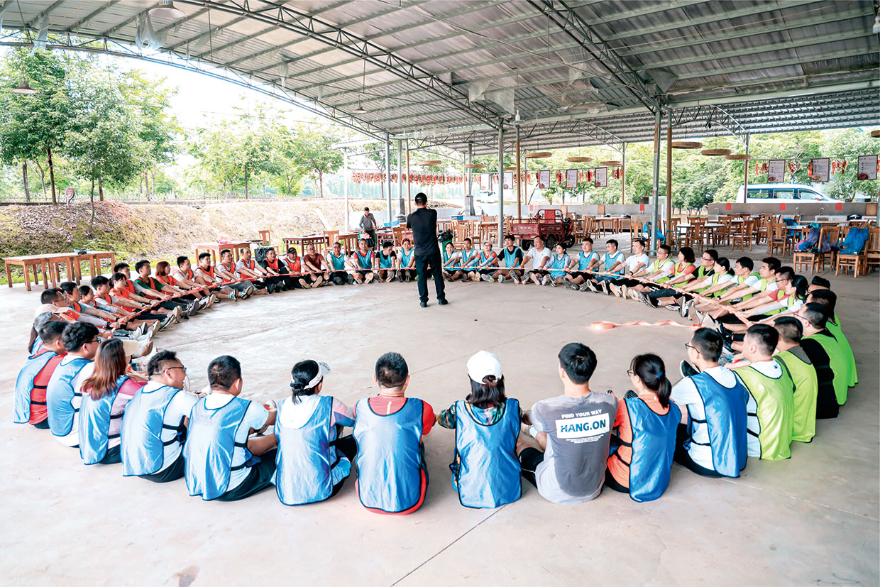 凝聚青春力量，奮斗最美時光——力量，力量，團隊力量