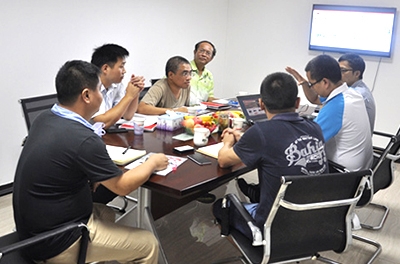 香港力高儀器總部暨華中區(qū)負(fù)責(zé)人一行訪問(wèn)銀河電氣