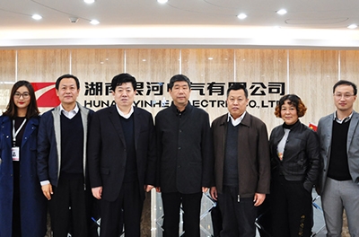 國家泵類產品質量檢驗中心及淄博市質監(jiān)局領導蒞臨銀河電氣考察